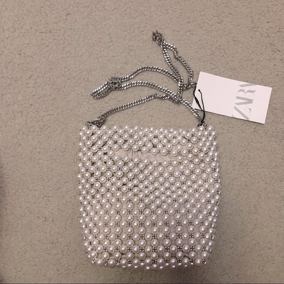 Zara Handbags - Zara pearl bag